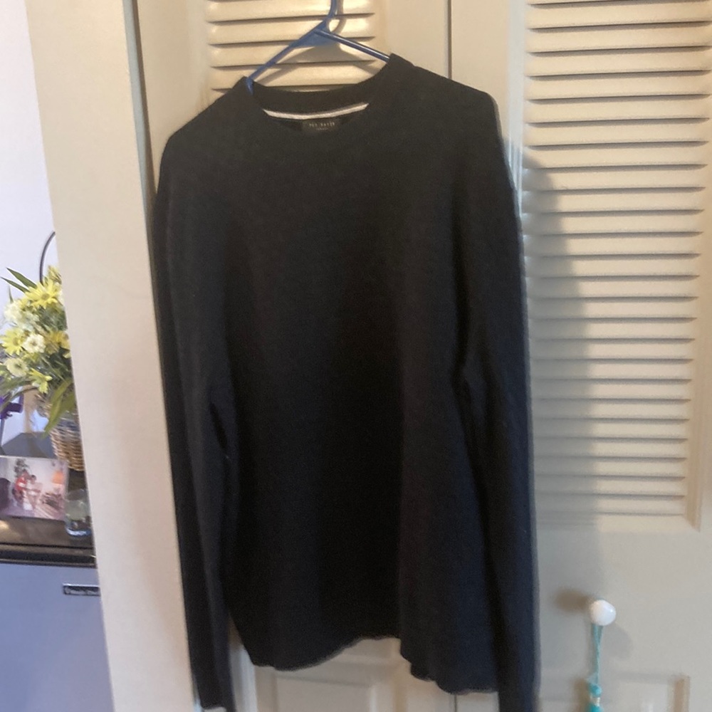 Ted Baker London Mens Navy Blue Sweater.  Size 5, XL.